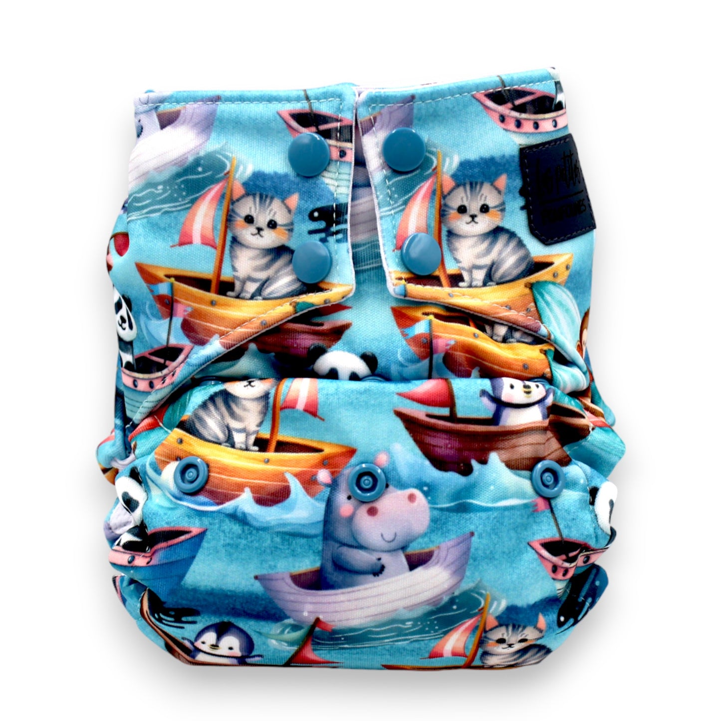 Diapers - Animals on Boat FP