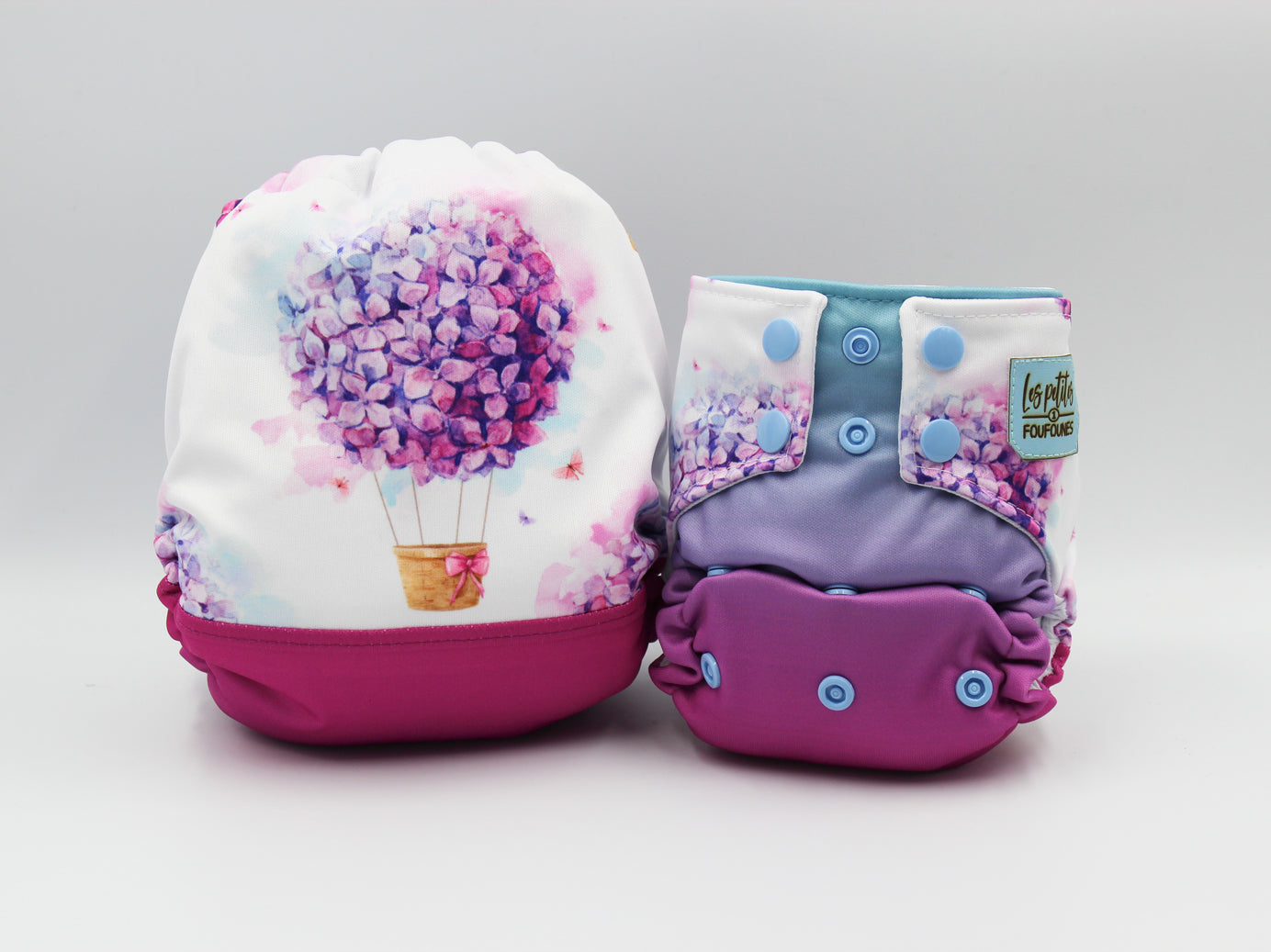 Couches - Ballons lilas