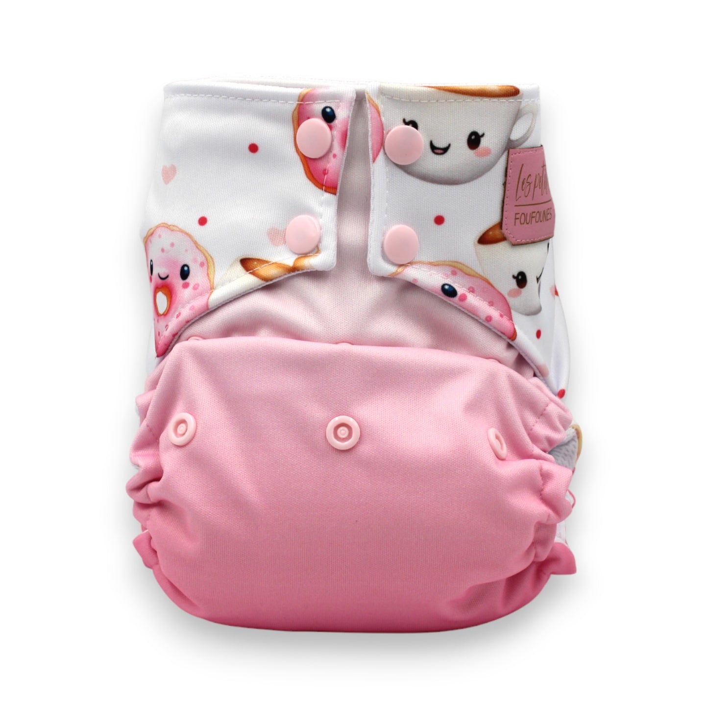 Diapers - Creamy Coffee and Pink Donut