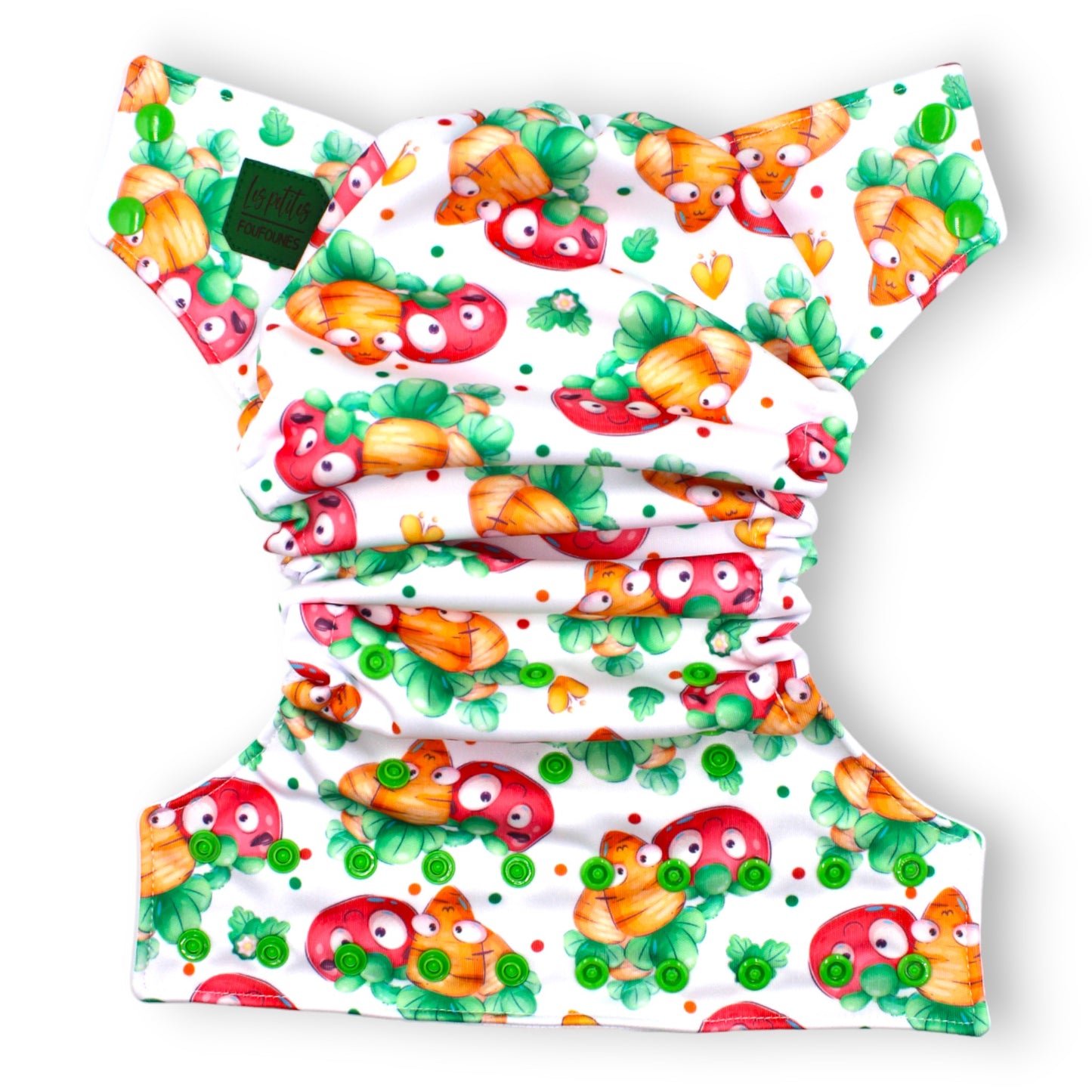 Couches - Carottes et tomates Kawaii FP