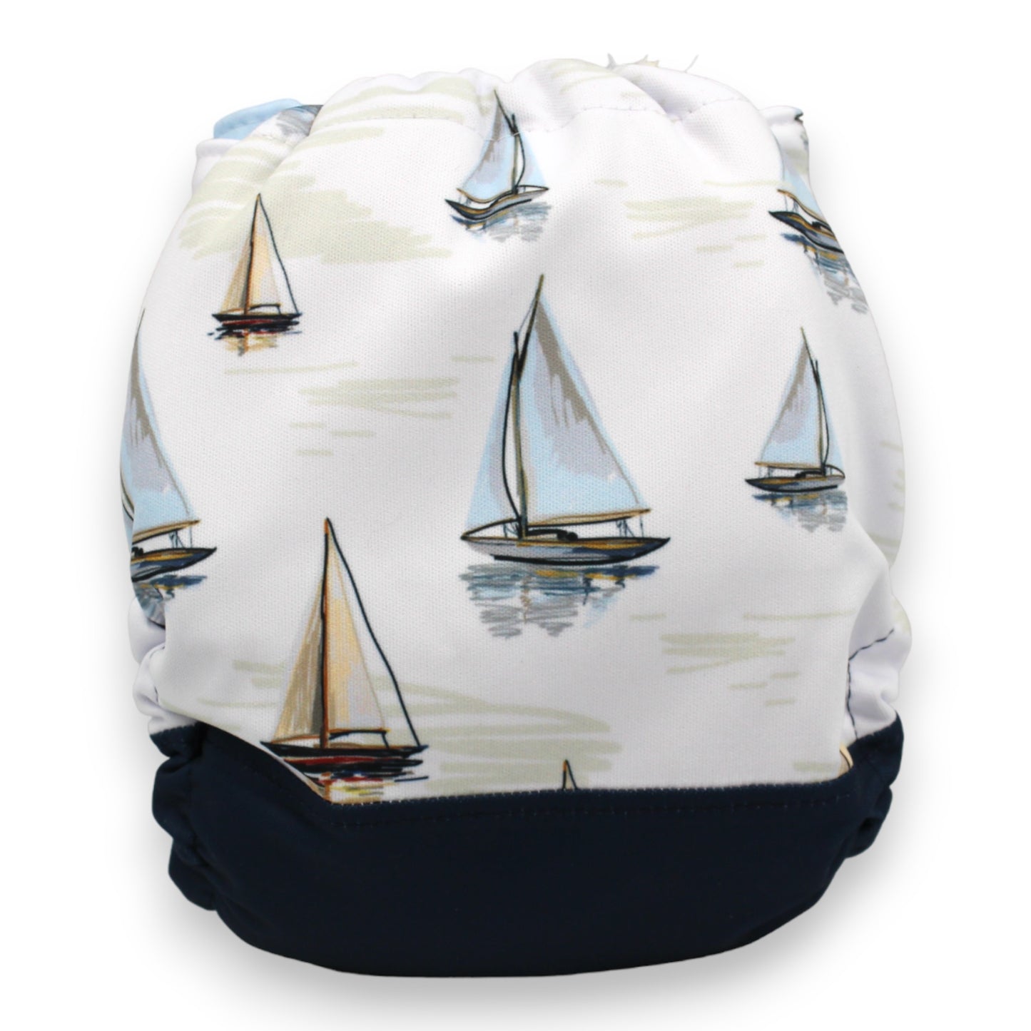 Diapers - Floral Sailboats