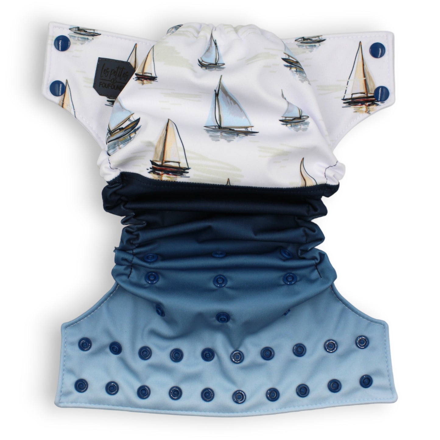 Diapers - Floral Sailboats