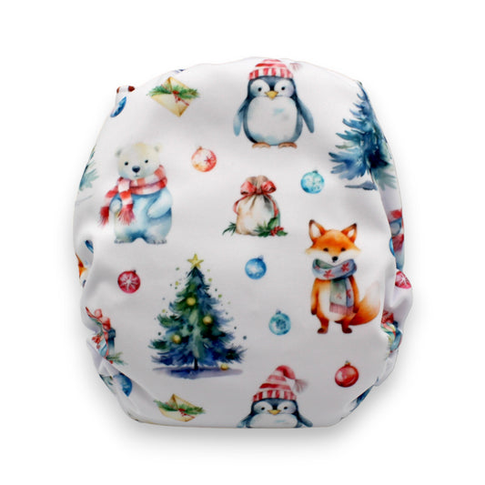 Diapers - Little Christmas Animals FP