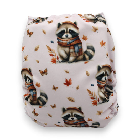 Diapers - Little September Raccoons FP