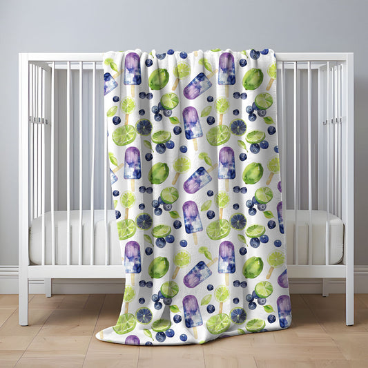 Comforters - Lime Pop and Blueberries