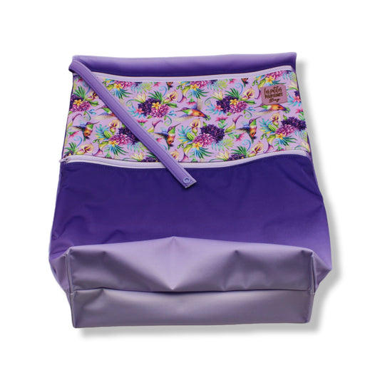 Foufounes Bag - Colibris Lilas (7004337078409)