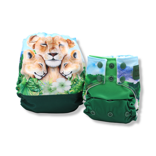 Couche O/S - Maman lionne (jumeaux) (7114986324105)